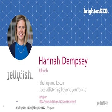 Shut up and Listen: Social Listening Beyond Your Brand