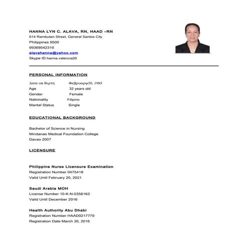Kimberleigh Pratt, RT(R) Resume | RTF