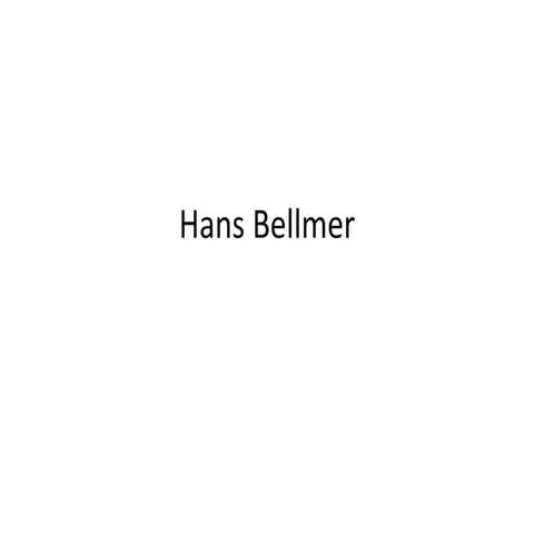 Hans belmer powerpoint