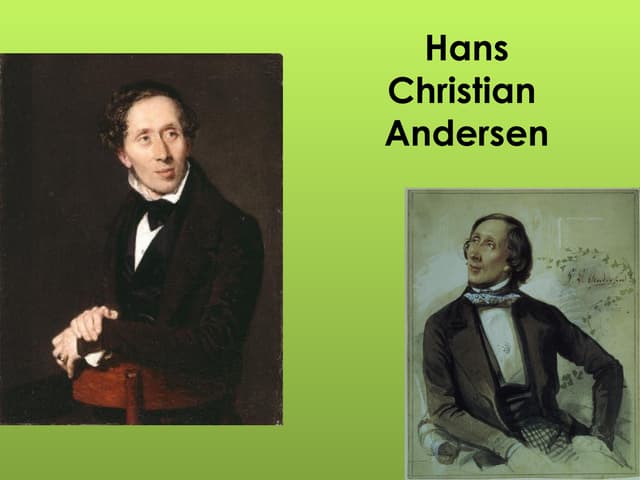 Hans christian andersen ppt