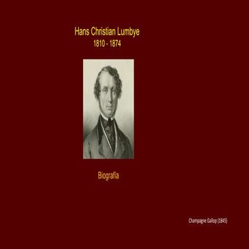 Hans christian lumbye   biografía