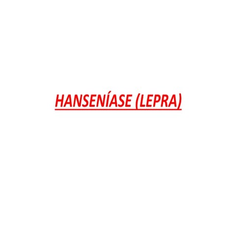 Hanseniase (lepra) 8 b nicolly