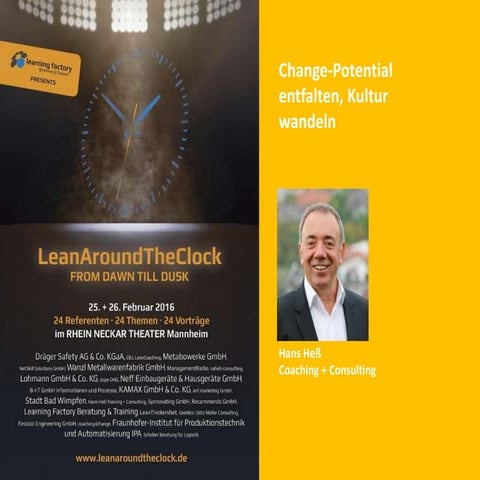 Change-Potential entfalten, Kultur wandeln