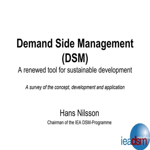 Demand side management | PDF
