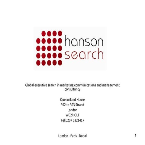 Hanson Search - Executive Search