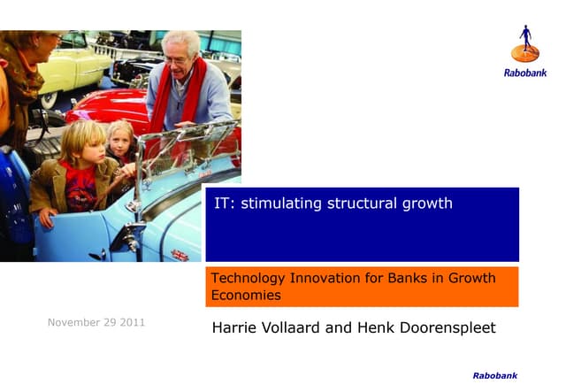 IT: stimulating structural growth in developing countries