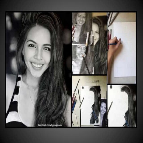 Hans Alcanzare Charcoal Sketches Collection