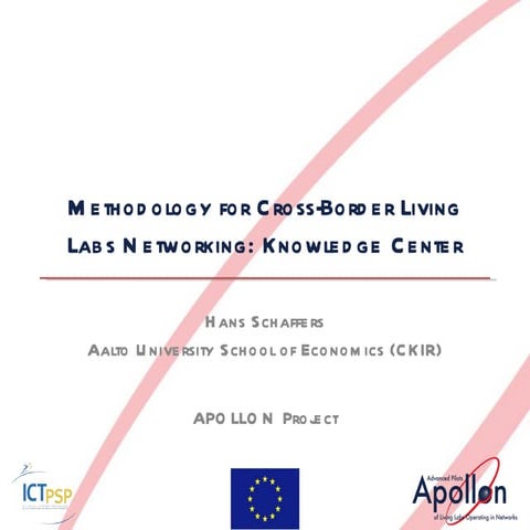 Apollon - 22/5/12 - 11:30 - Local SME's - Innovating Across borders