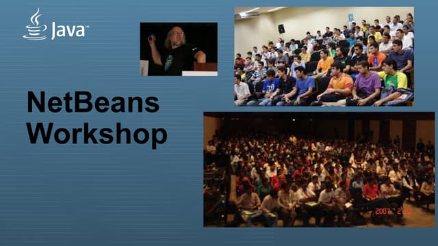 NetBeans Workshop at Hanze University of Applied Science, Groningen