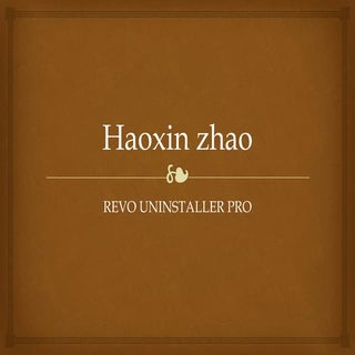 Haoxin zhao.pptx