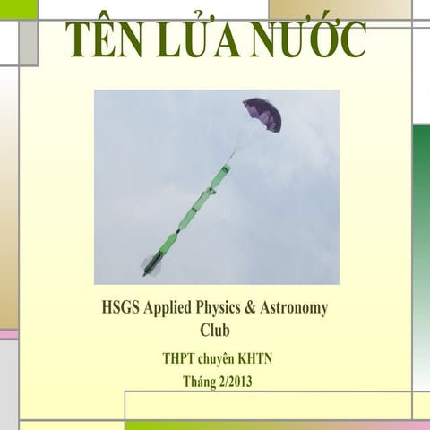 HAPAC - Water Rocket