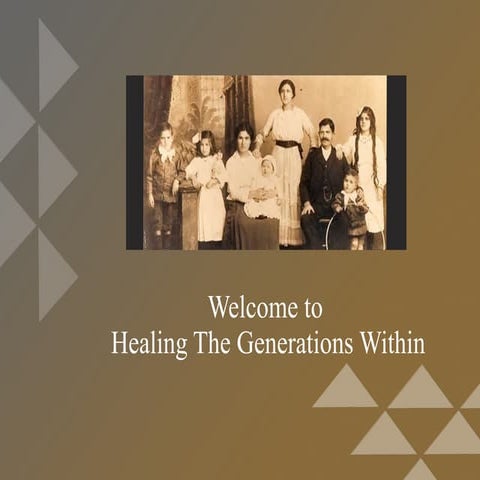 Healing Generations Within Webinar March 2017