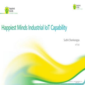 Happiest minds   industrial iot capability