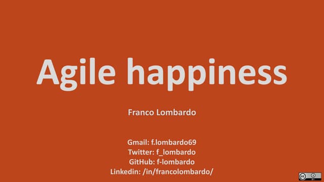 Agile Happiness 2