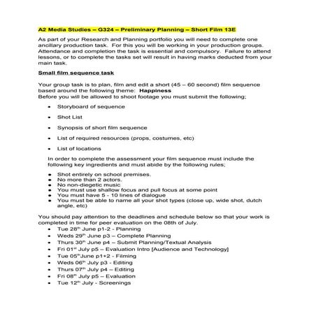 Happiness short film and Website  tv briefs