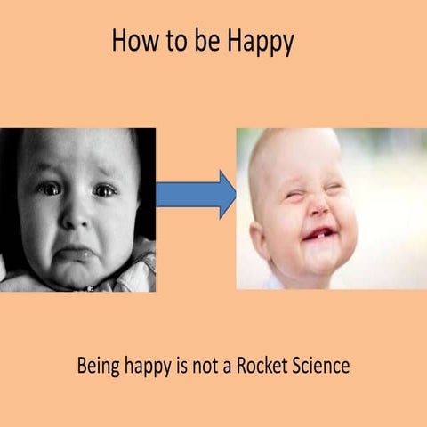 How to be Happy