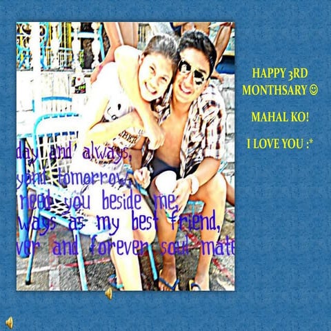 Happy3rd monthsary | PPTX
