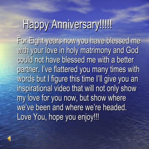 Happy anniversary!!!!!