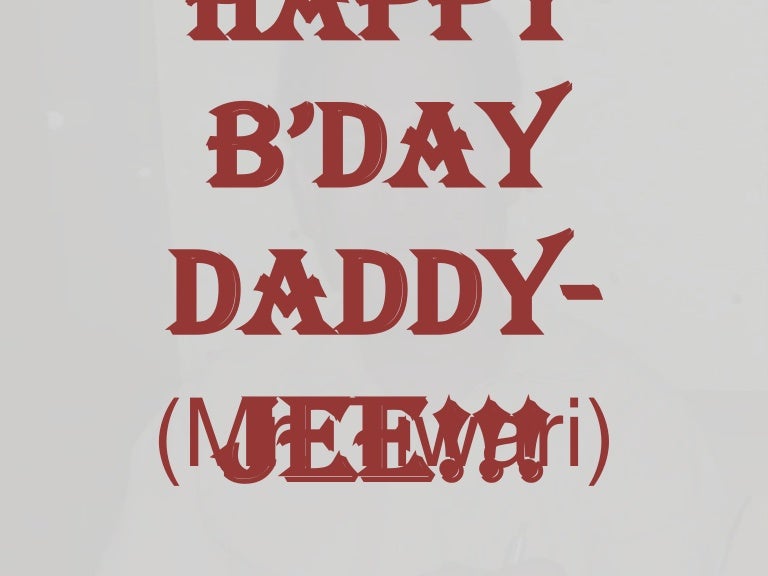 dear dad happy birthday