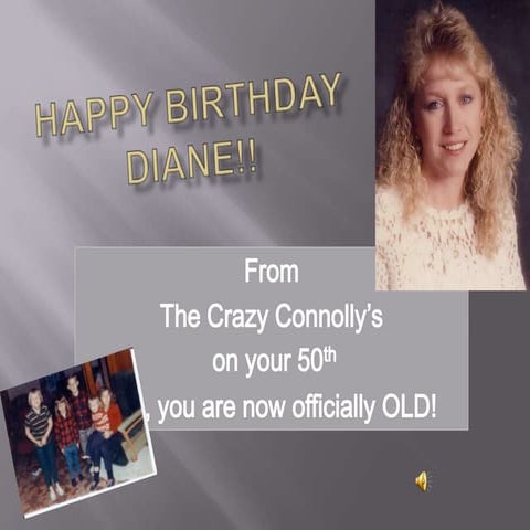 Happy Birthday Diane!!