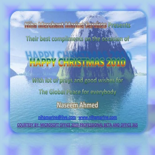 Happy christmas 2010