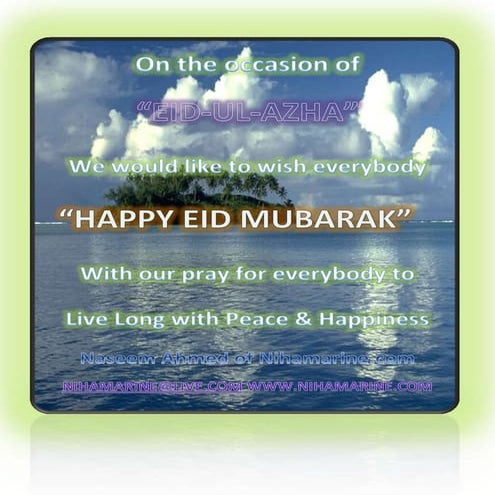 Happy eid ul-adha mubarak 2010