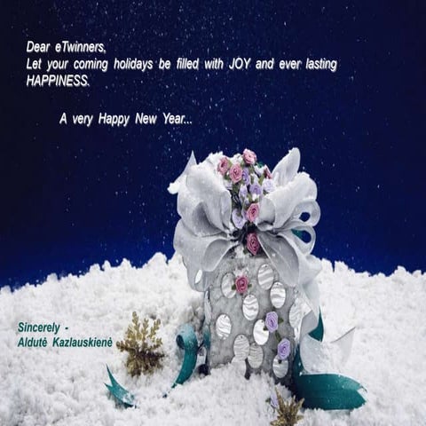 Happy Holidays dear friends from Turkey