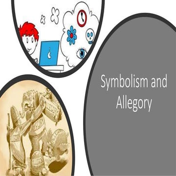 Symbolism and Allegory, and The Happy Man's Shirt 