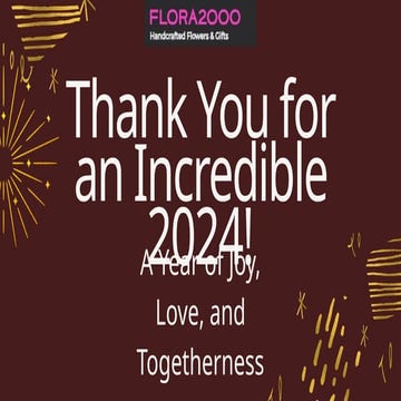 Celebrate a Joyful New Year with Flora2000
