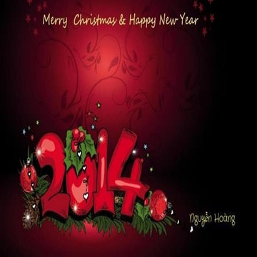 Happy New Year 2014