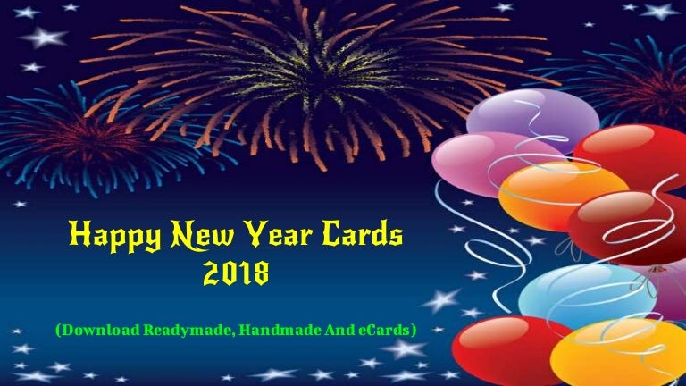 Happy New Year Cards 18 Download Readymade Handmade And Ecards