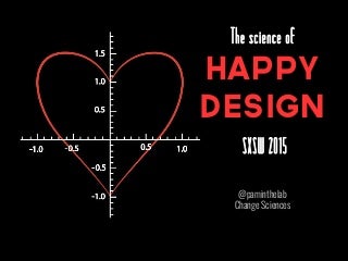 The Science of Happy Design - SXSW 2015