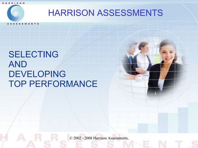 Selecting and Developing Top Performers