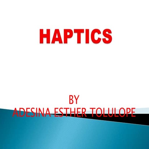 Haptics Technology