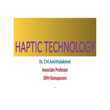 HAPTIC TECHNOLOGY DESIGN AN APPROACH.pptx