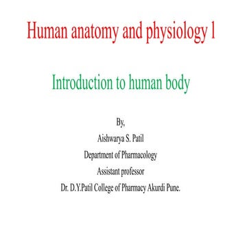 B pharmacy HAP 1 UNIT 1 SEM 1 hap unit 1 a.pptx