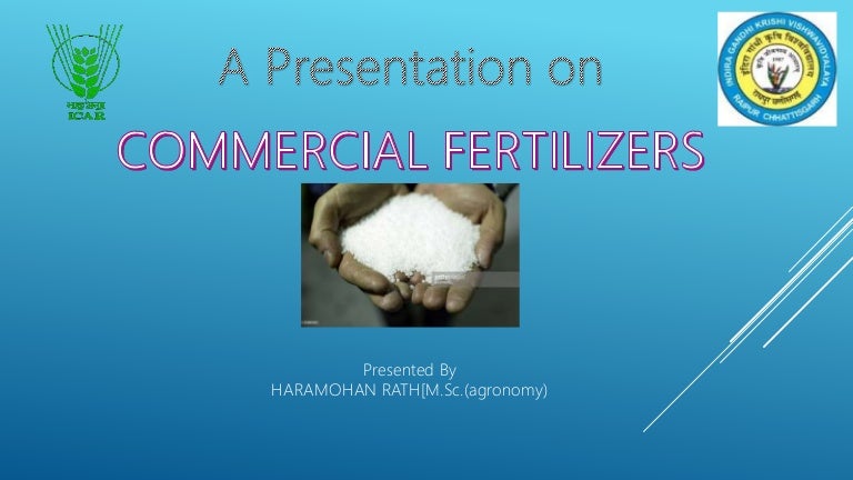 commercial fertilizer