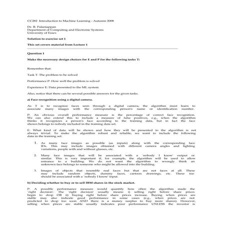 Hard Exercise Set information