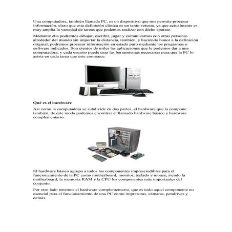Hardware y software