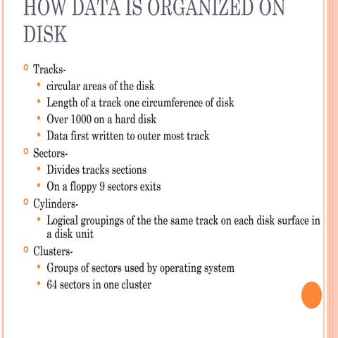 Disk structure | PPT