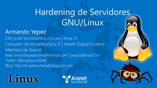 Hardening De Servidores GNU/Linux