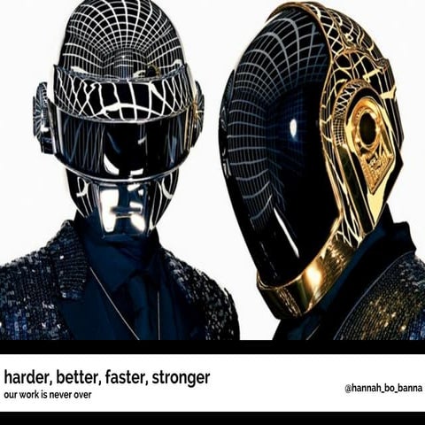 Harder, Better, Faster, Stronger - Search Congres 2014