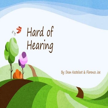 Hard of Hearing