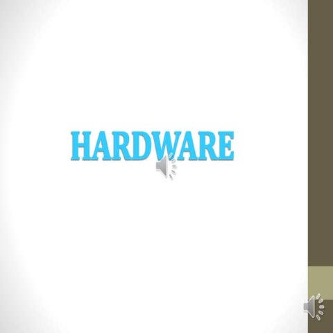 Hardware para multimedia | PPTX