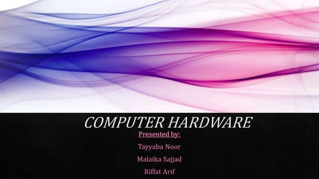 Hardware | PPT