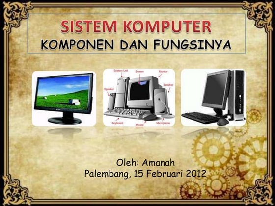 Perangkat Keras Komputer (Hardware) | PPTX