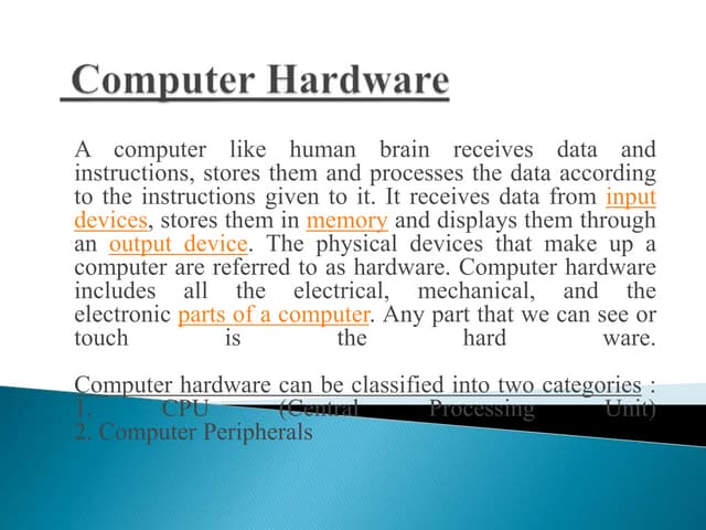 Hardware software