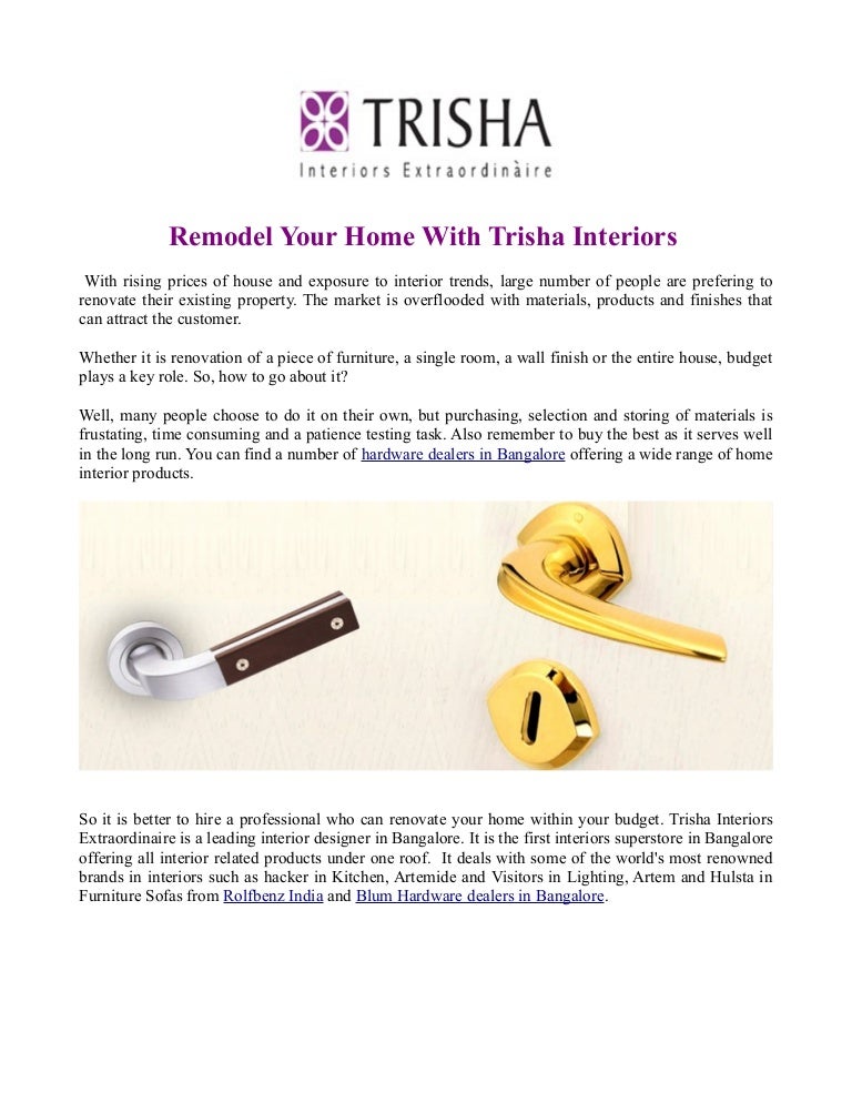 Hardware Dealers in Bangalore