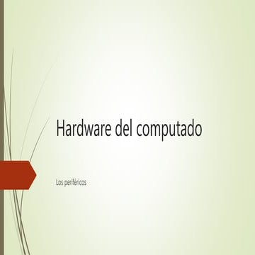 Hardware del computado