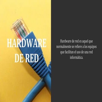 Hardware de red | PDF